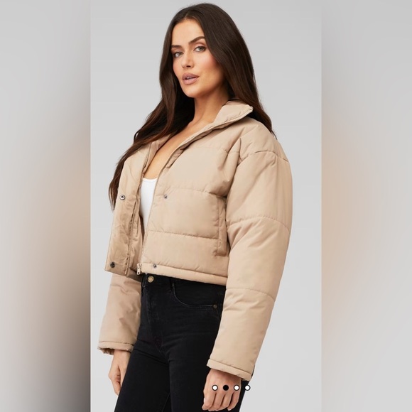 The Fifth Label Remake Puffer Jacket in Tan - Picture 4 of 10